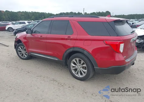 2020 Ford Explorer Xlt из США, поврежденный, VIN 1FMSK7DHXLGA33414